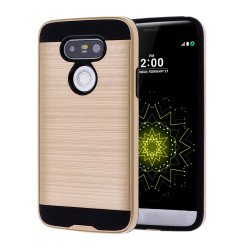 LG G5 Iron Shield Hybrid Case (Champagne Gold)